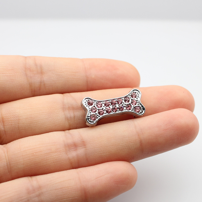 5:SL491-pink diamond dog bone