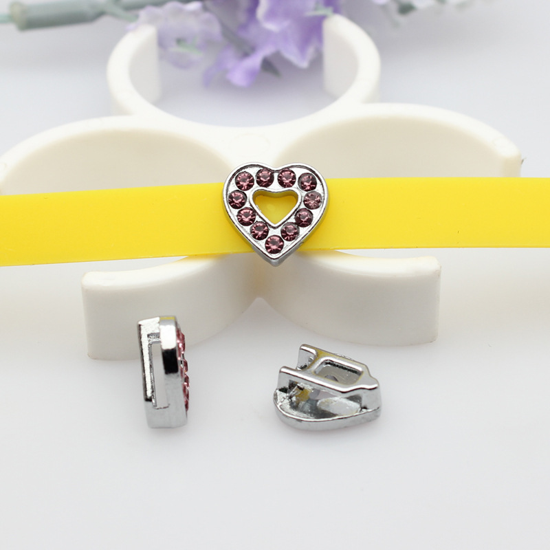 7:Love -8mm pink diamond