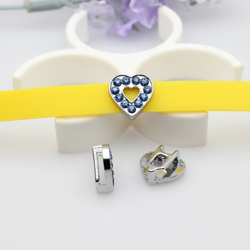 10:Love -8mm shallow blue diamond