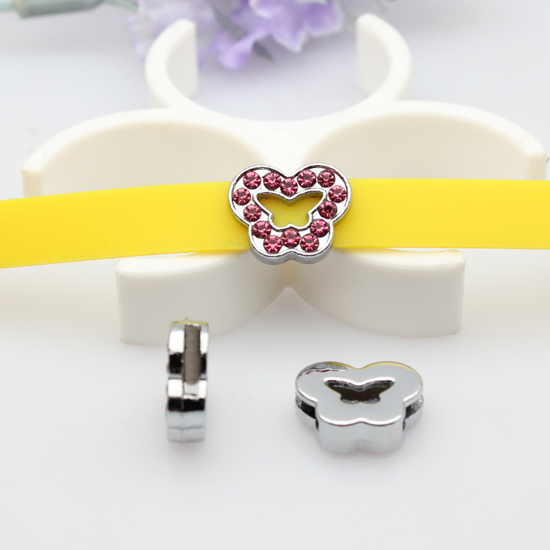 16:Butterfly -8mm Rose Red drill