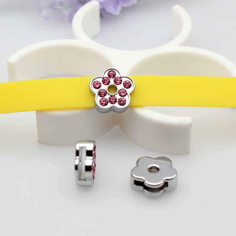 21:Flower -8mm Rose Red drill