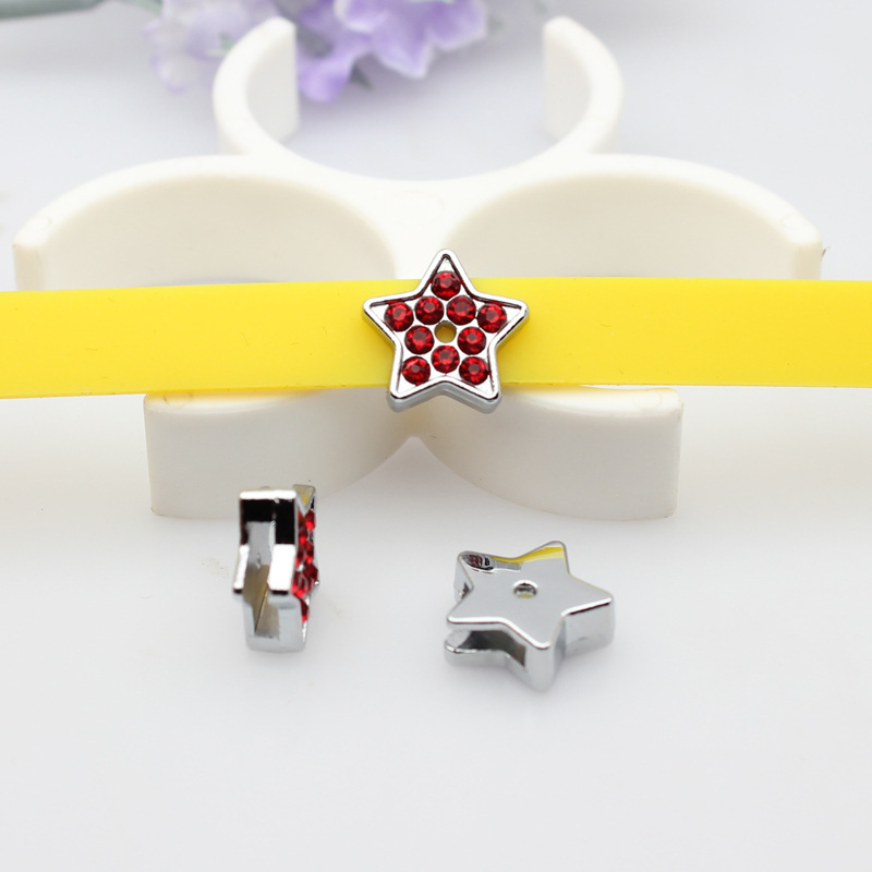 37:Stars -8mm Red Diamond