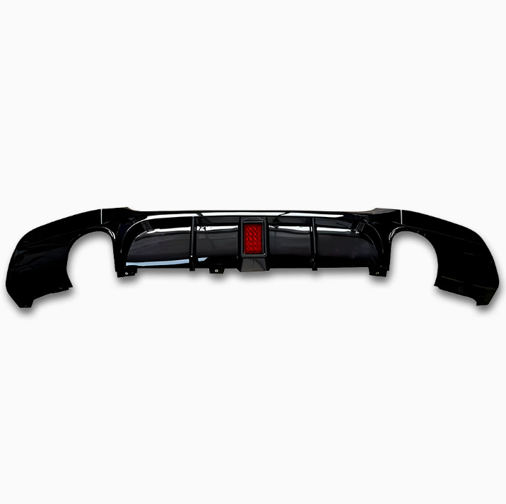 E90MP, single outlet on both sides [glossy black]