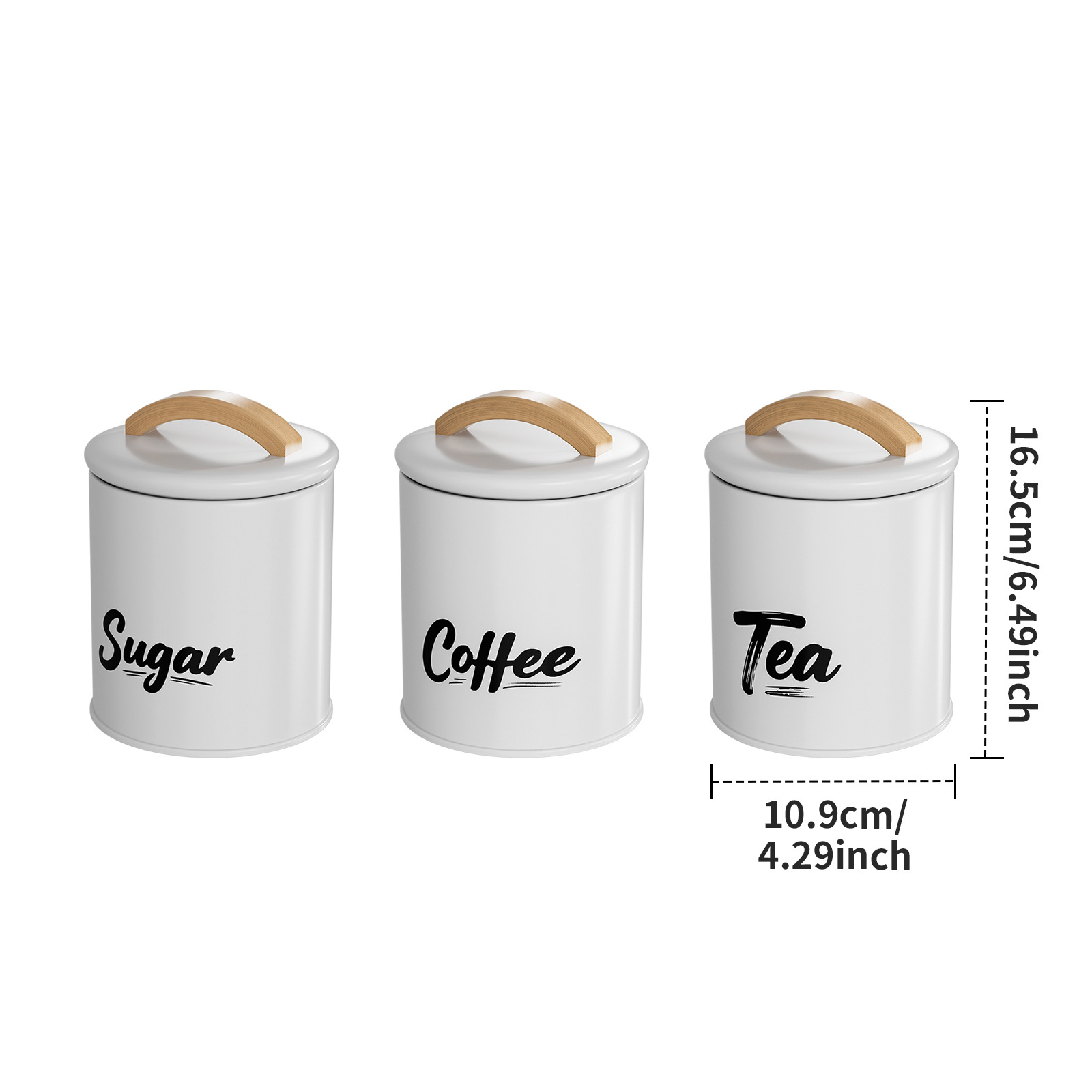 White (set of 3)