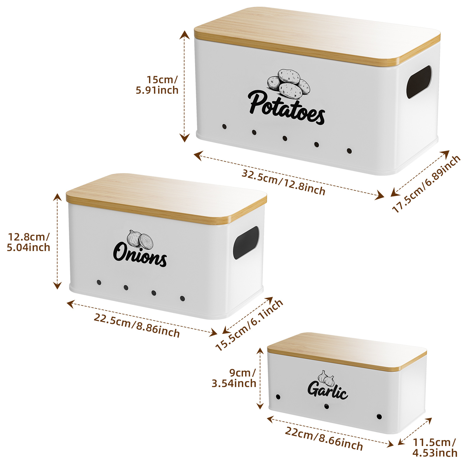 White (three-piece set)