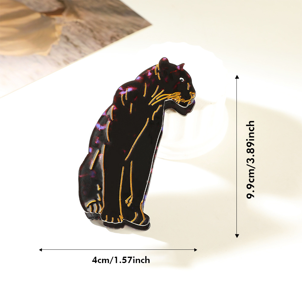 2:black purple leopard