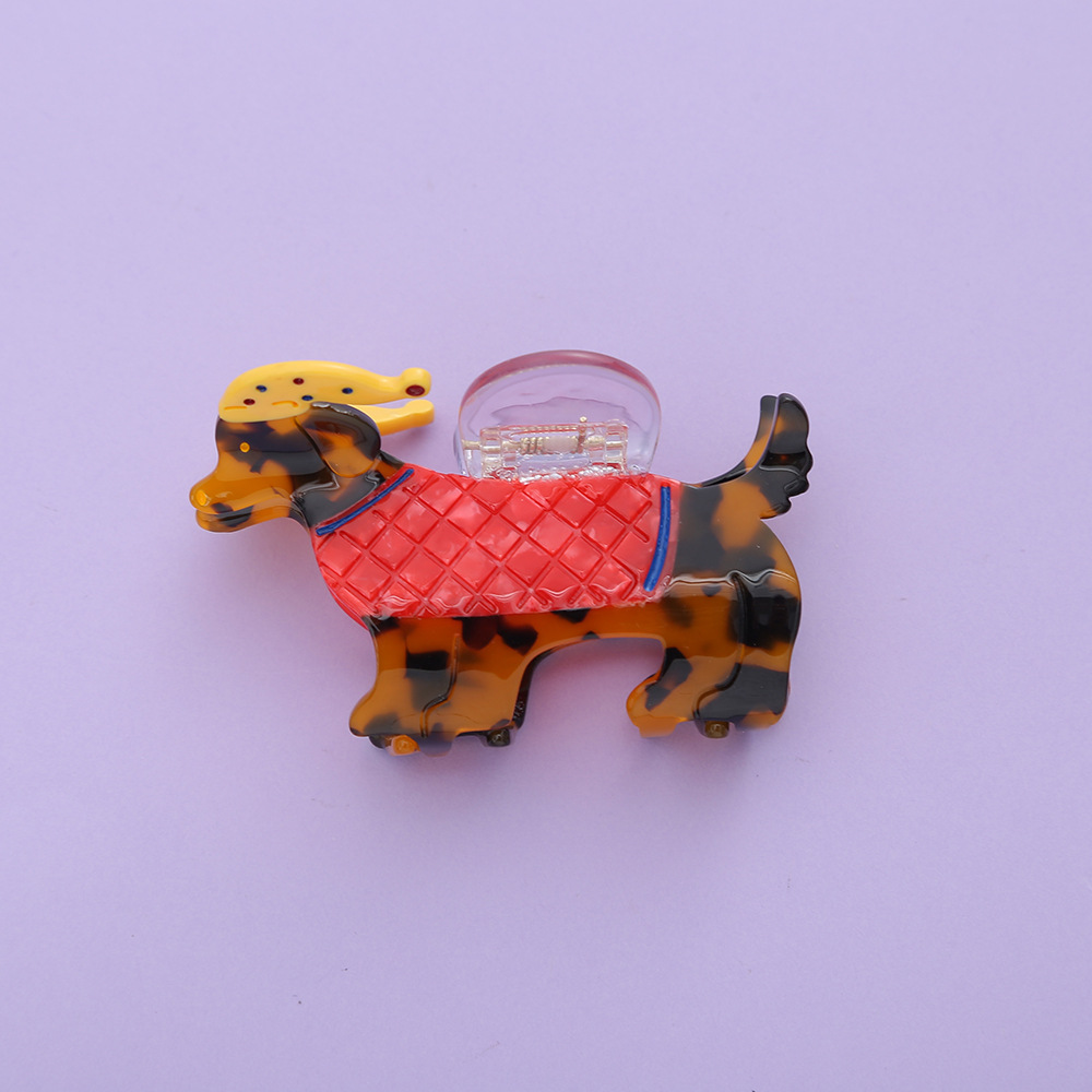 2:Red sweater puppy 8*5.5cm