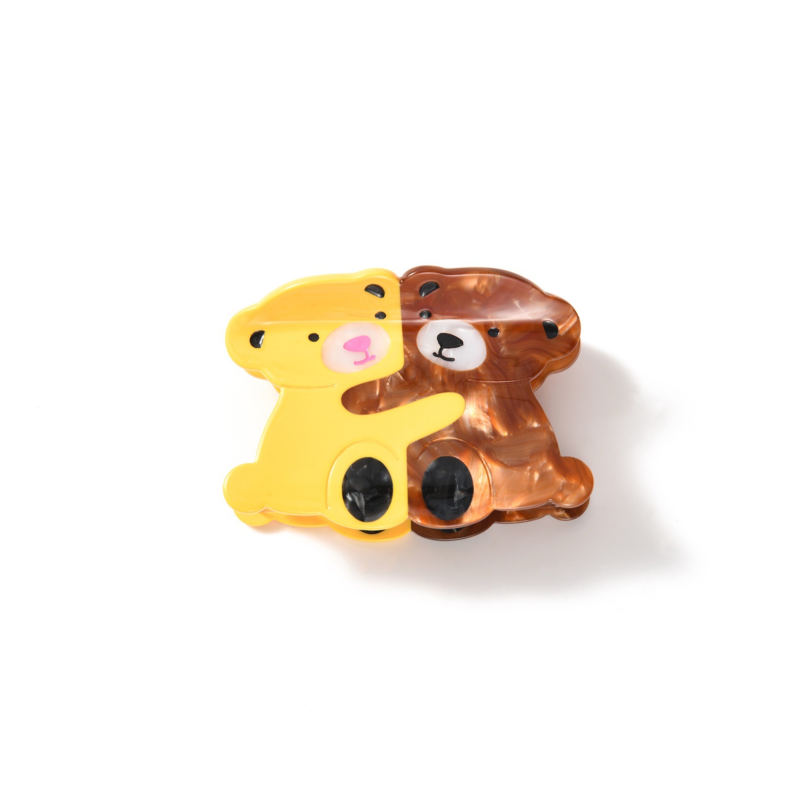 1:Yellow brown hugging bear