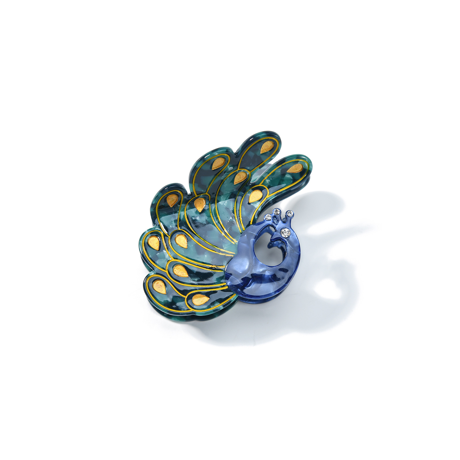 2:Open screen peacock grip