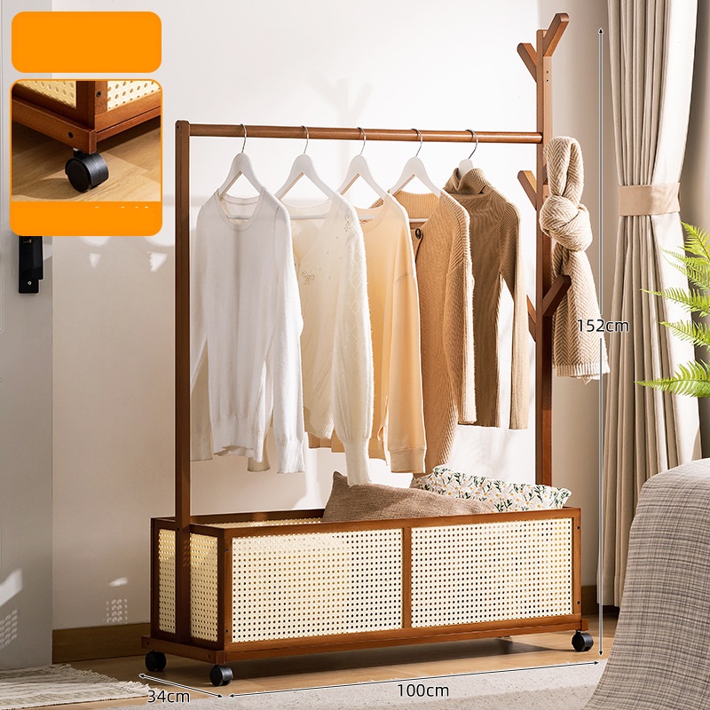 [mesh storage basket] brown-100 long