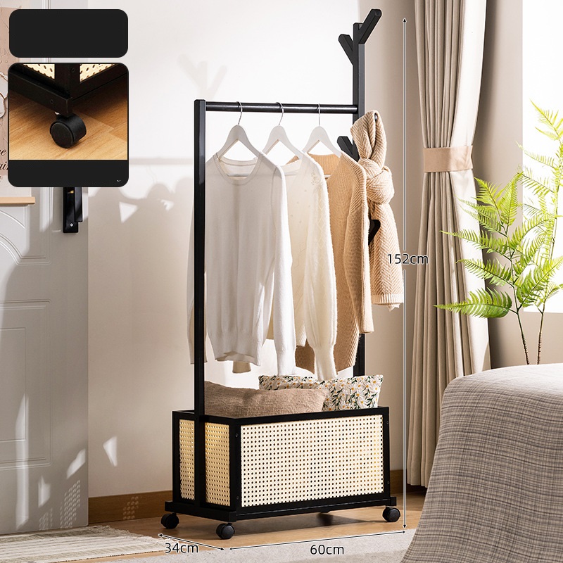 [mesh storage basket] black-60 long