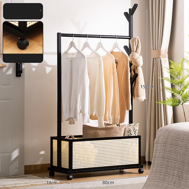 [mesh storage basket] black-80 long