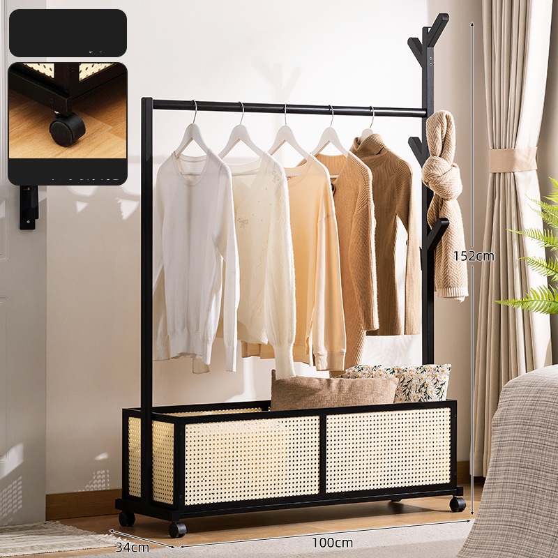 [mesh storage basket] black-100 long