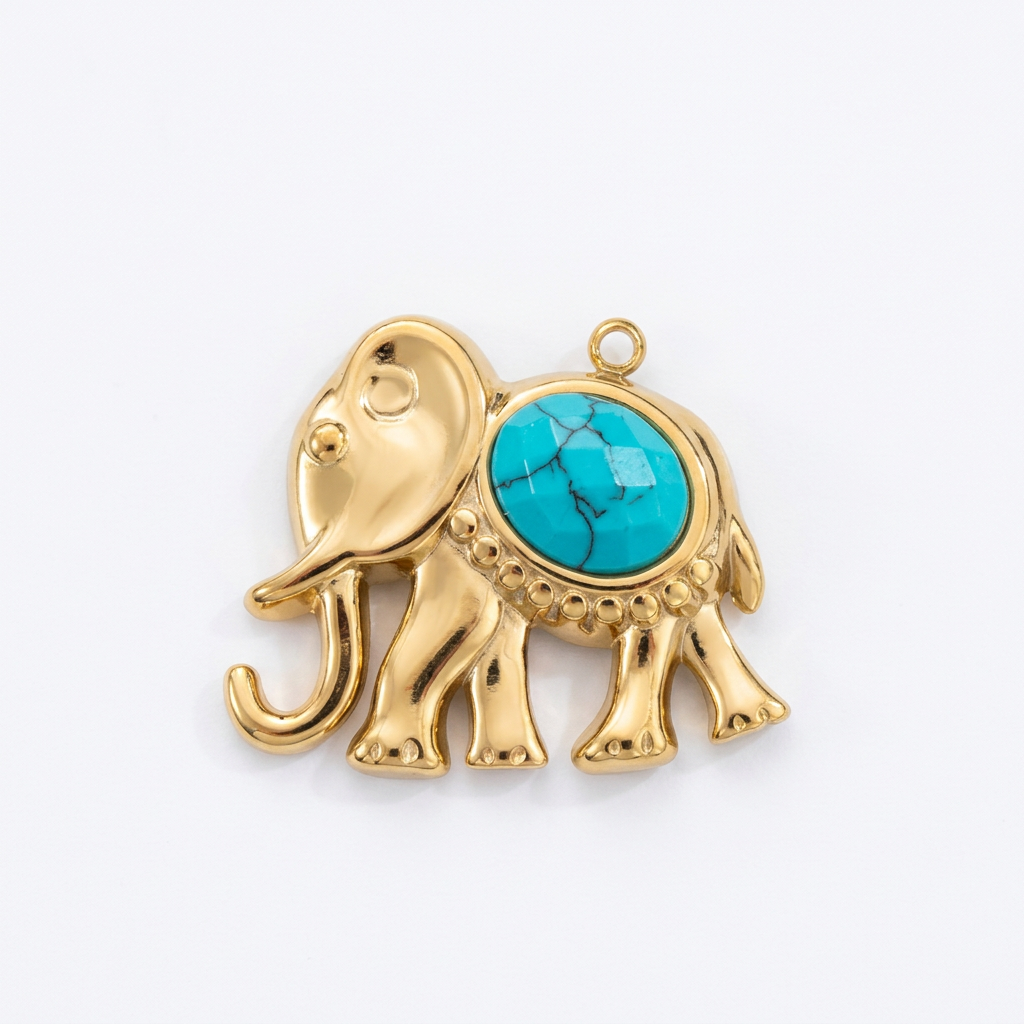 21:Elephant Turquoise