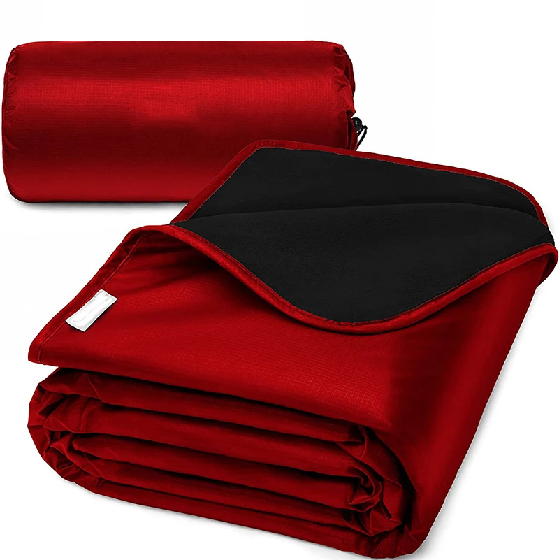 Red 240g black velvet (drawstring pocket version)
