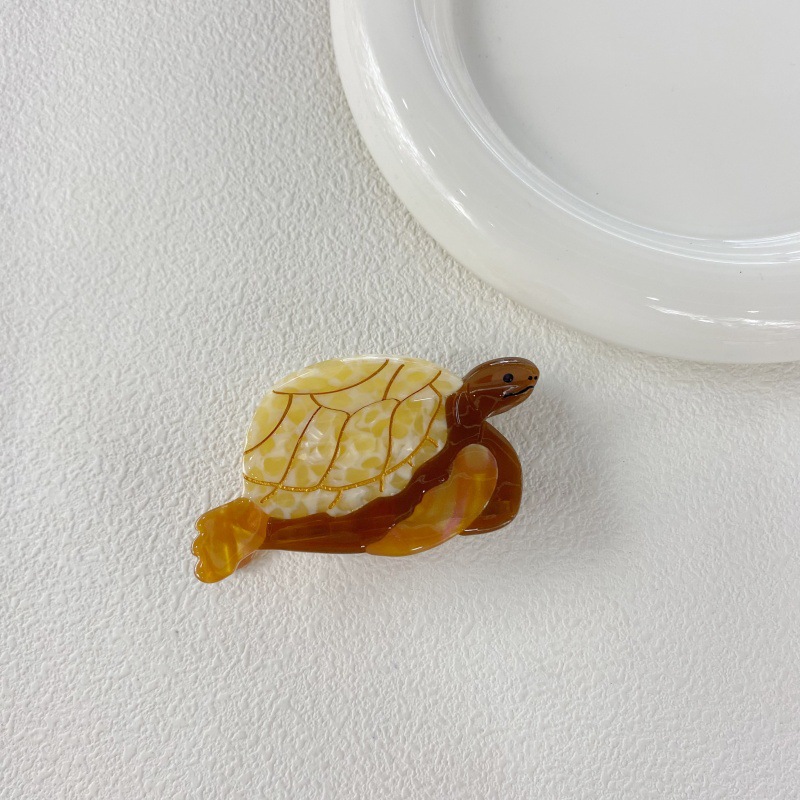 5:Brown turtle (8.5*4.5*4cm)
