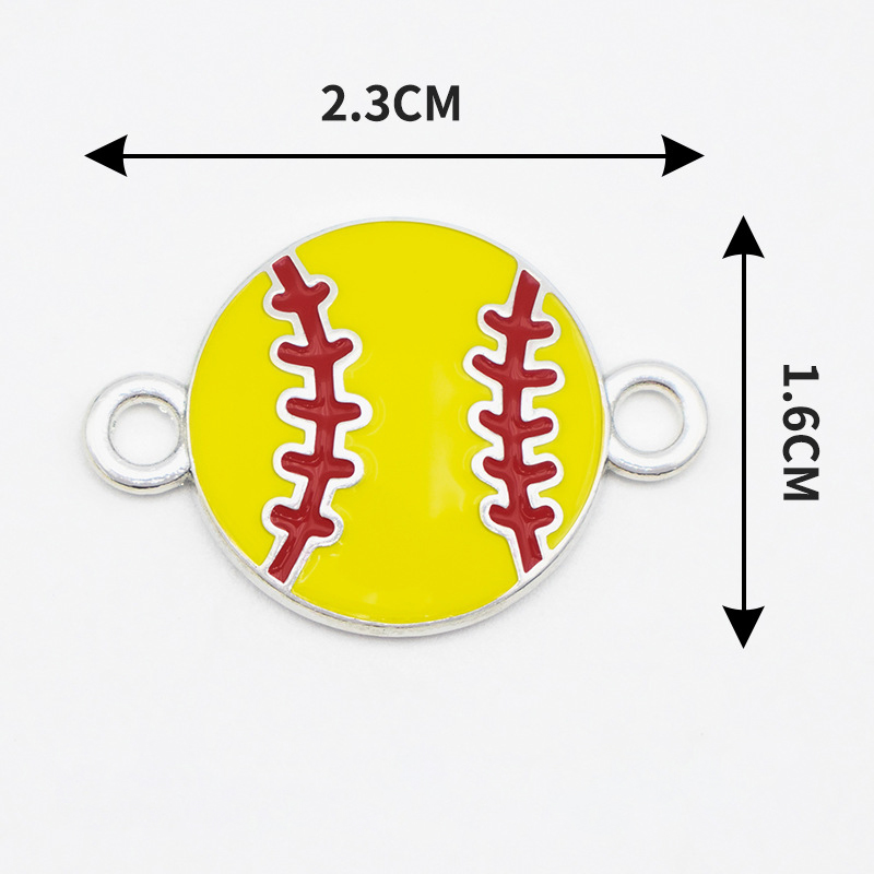 Yellow baseball