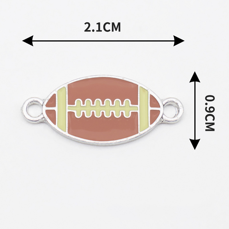Light brown rugby ball
