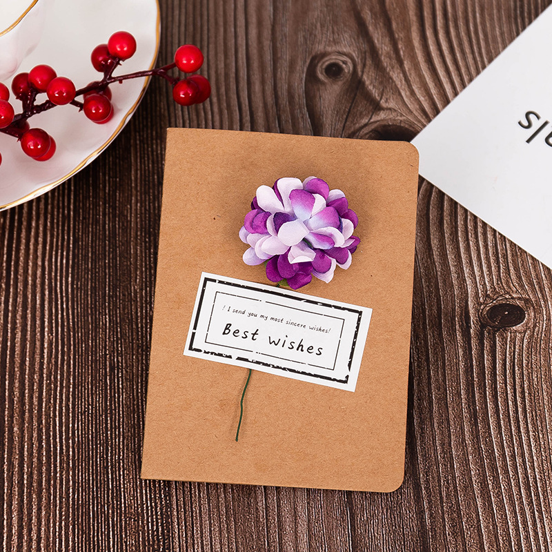 4:04 Purple Carnation (Kraft Paper small size)