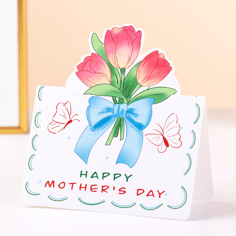 6:【06】type b tulip-happy mother’s day (single card) 80043