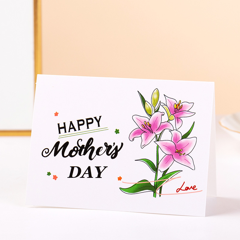 7:【07】style a lily-happy mother’s day (single card) 80043