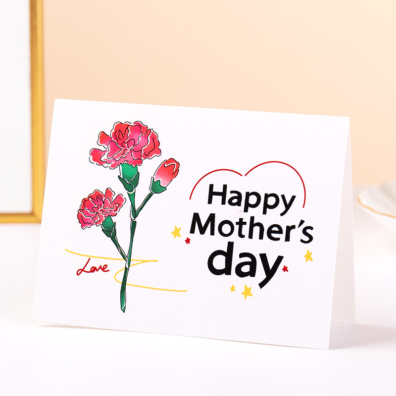 8:【08】style a carnation-happy mother’s day (single card) 80043