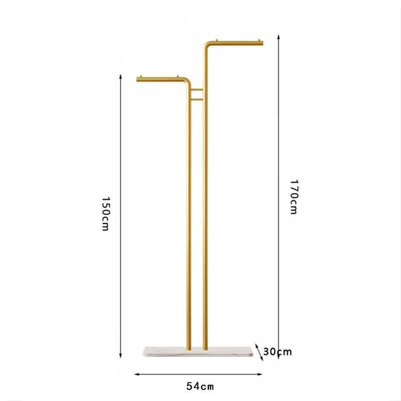 gold bracket white base