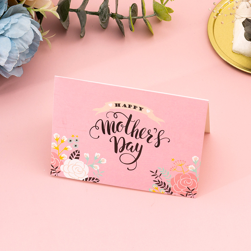 1:【01] mother's day horizontal style 1 (single greeting card)