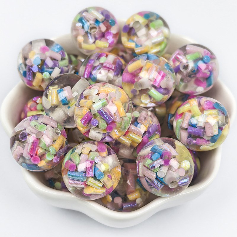 1:16mm soft clay strip resin beads c1 color