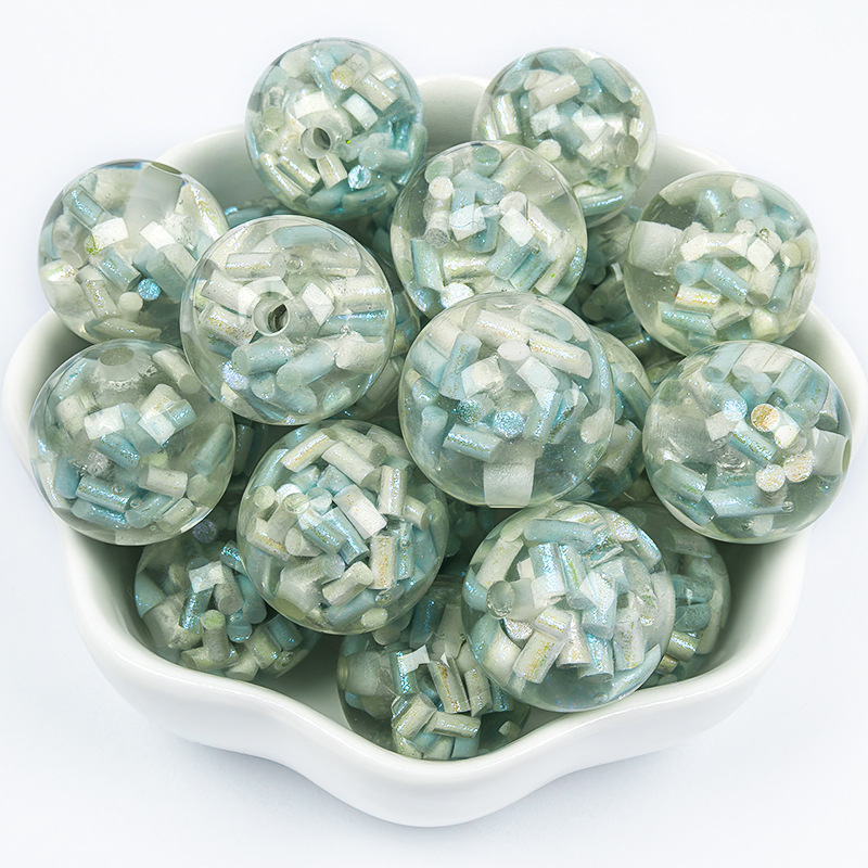 2:16mm soft clay strip resin beads c2 color