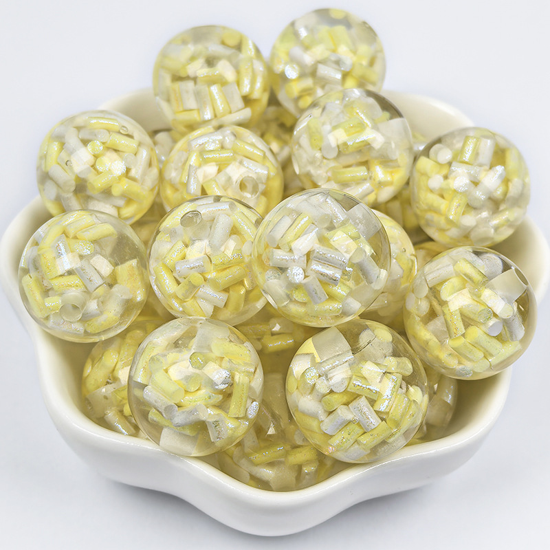 4:16mm soft clay strip resin beads c4 color