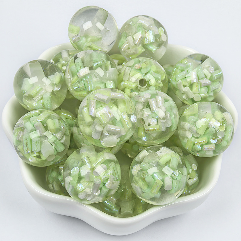 5:16mm soft clay strip resin beads c5 color