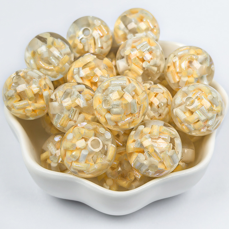 7:16mm soft clay strip resin beads c7 color