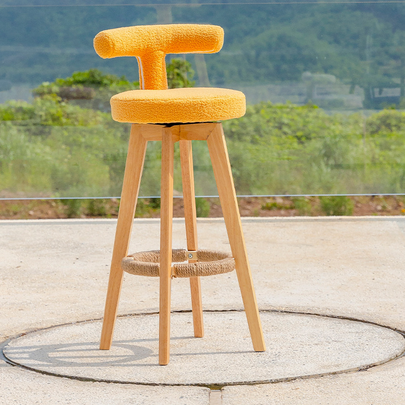 Sitting height 63 log feet   yellow teddy velvet