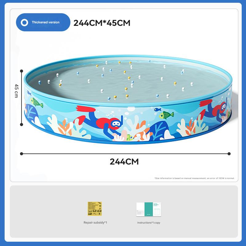 Diver - foldable in seconds 240cm [single swimming pool]