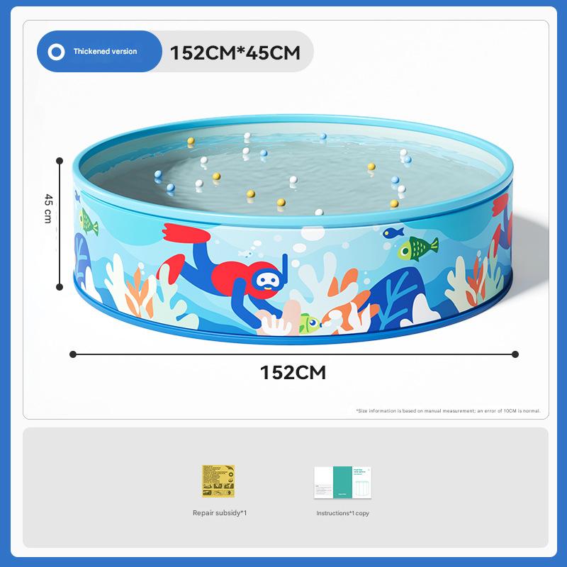 Diver - foldable 150cm in seconds [single swimming pool]