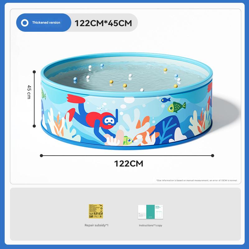 Diver - foldable 120cm in seconds [single swimming pool]