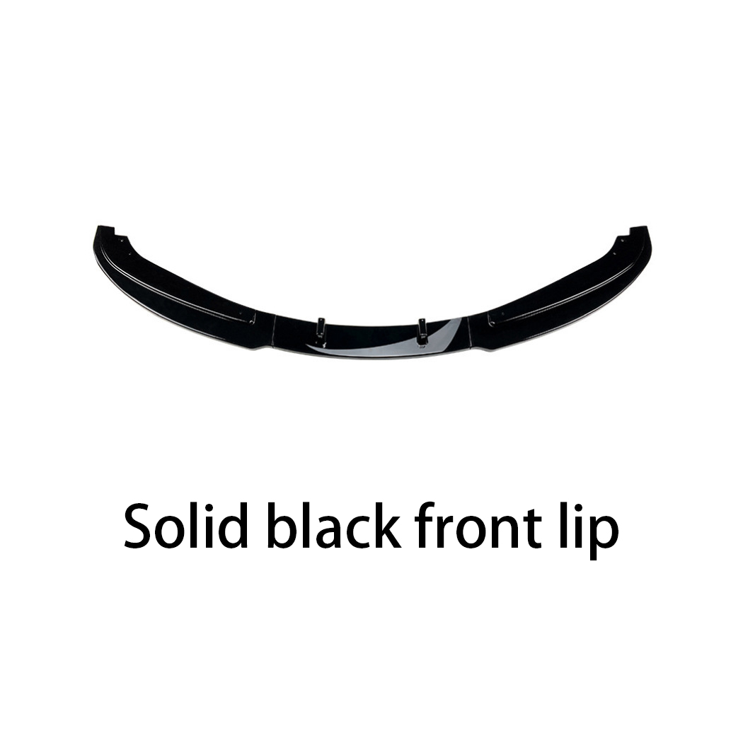 Front lip piano black