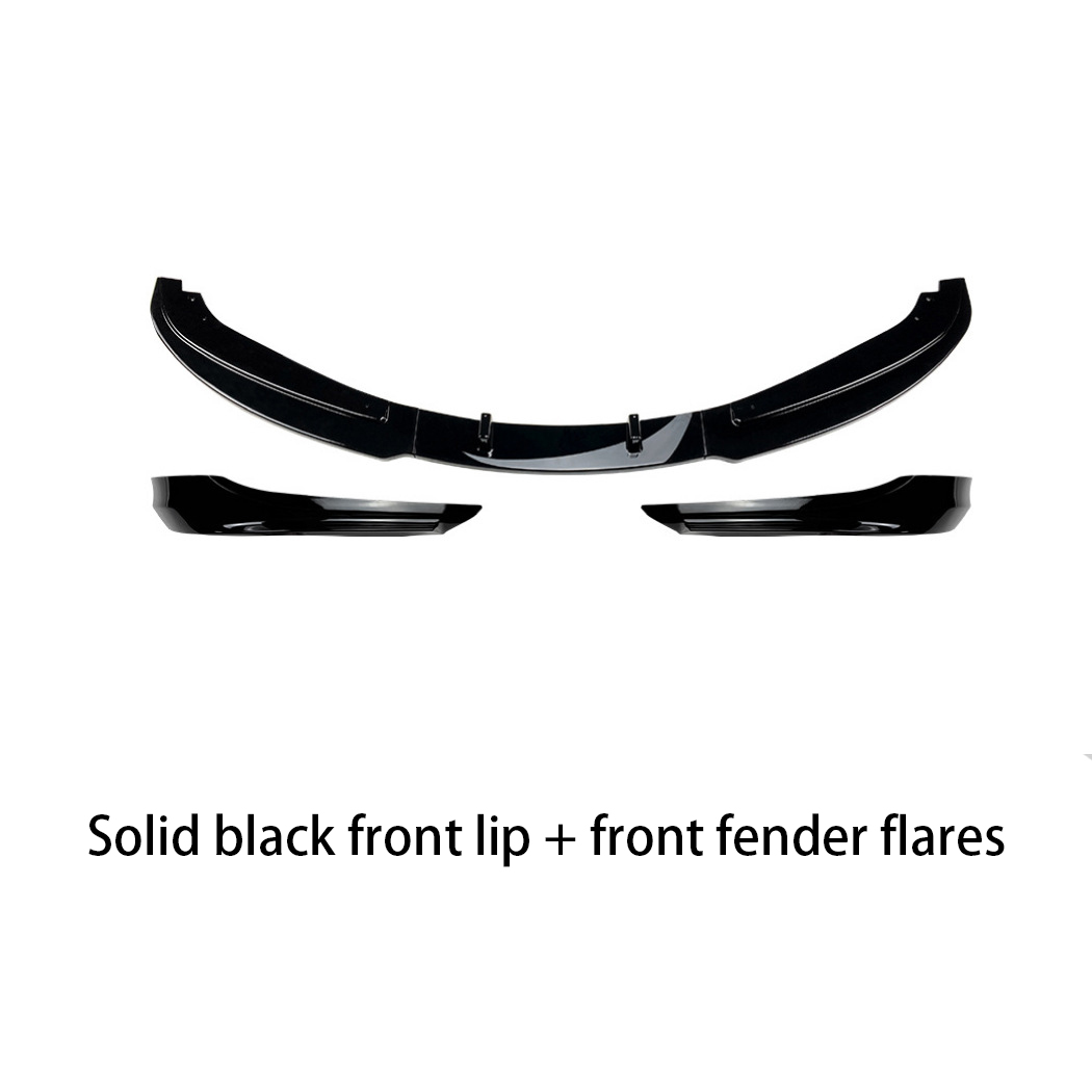 Front corner   front lip piano black