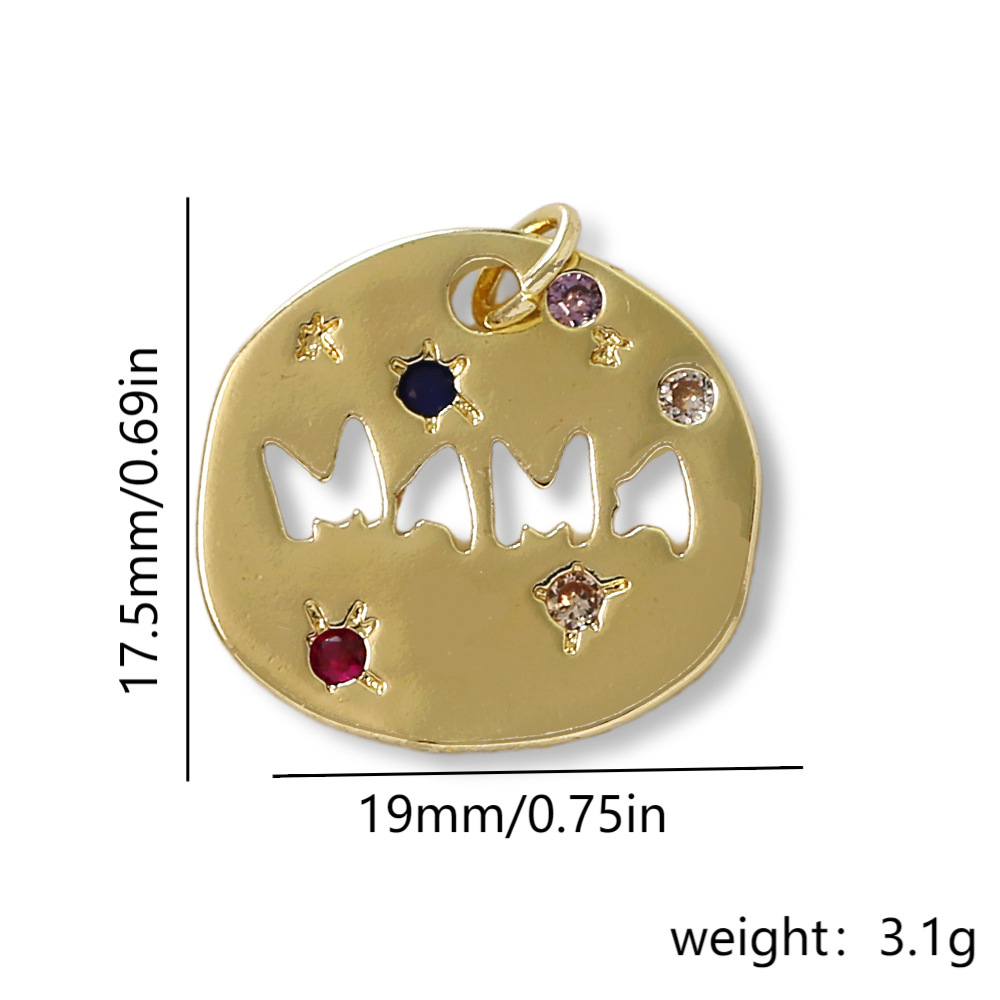 5:Mama-gold Pendant