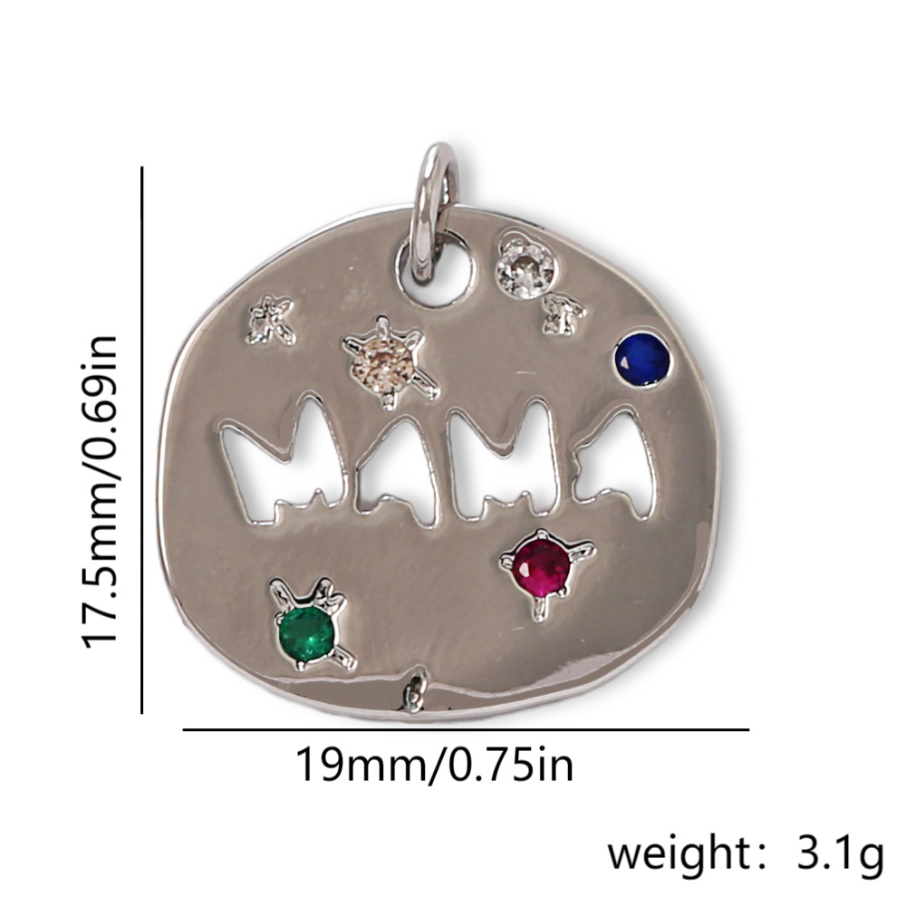 6:Mama-silver Pendant