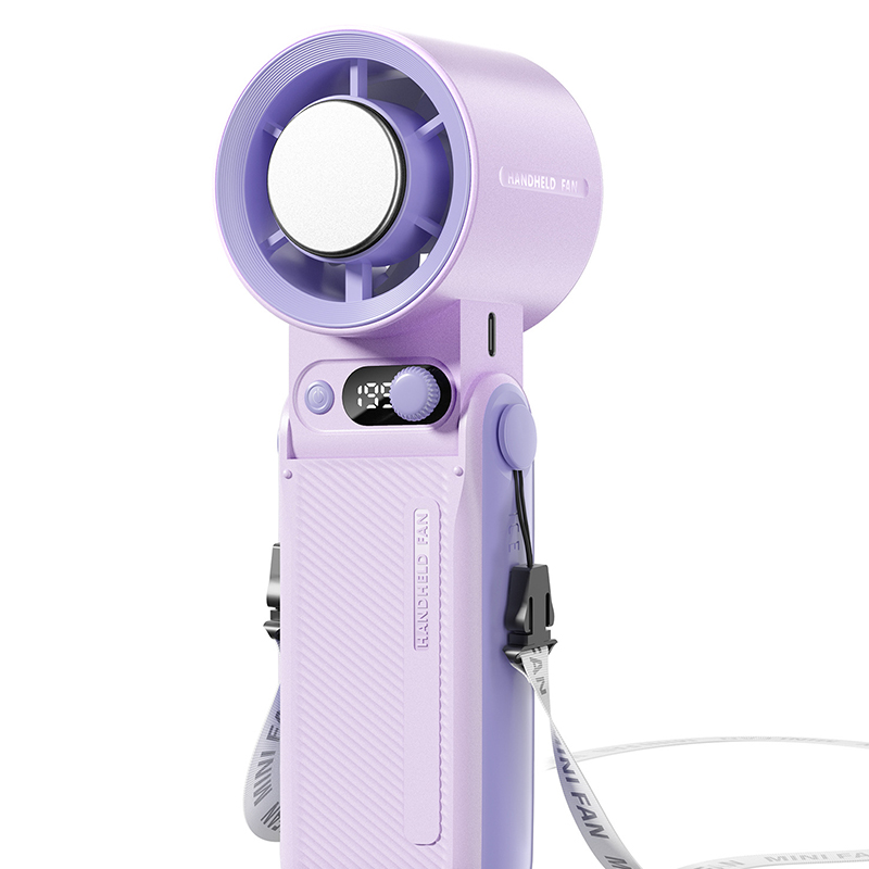 A228 handheld fan 6000 mah purple