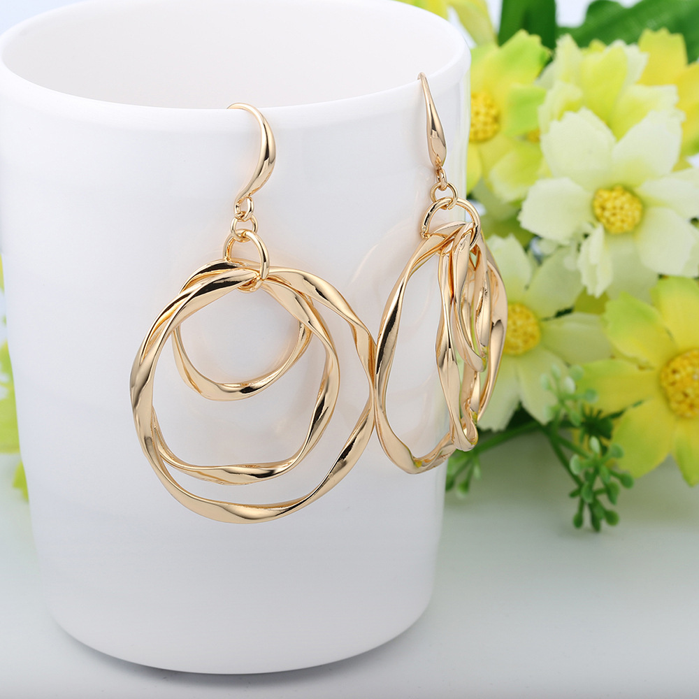 5:KC gold plated earring160*40mm