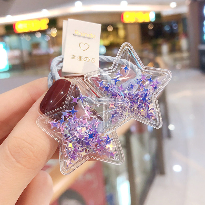 4:Star style purple pair