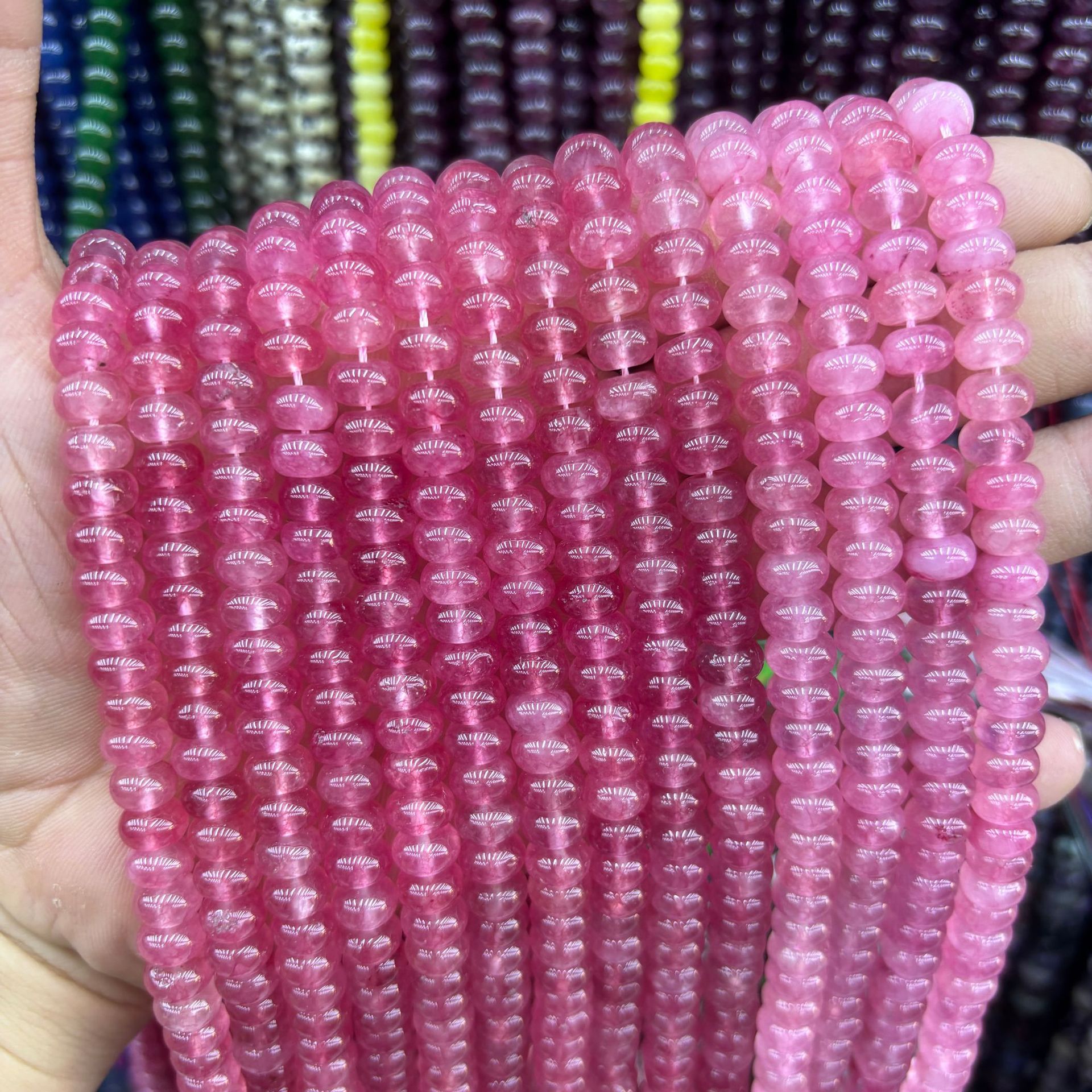 32:synthetic Color abacus beads 1