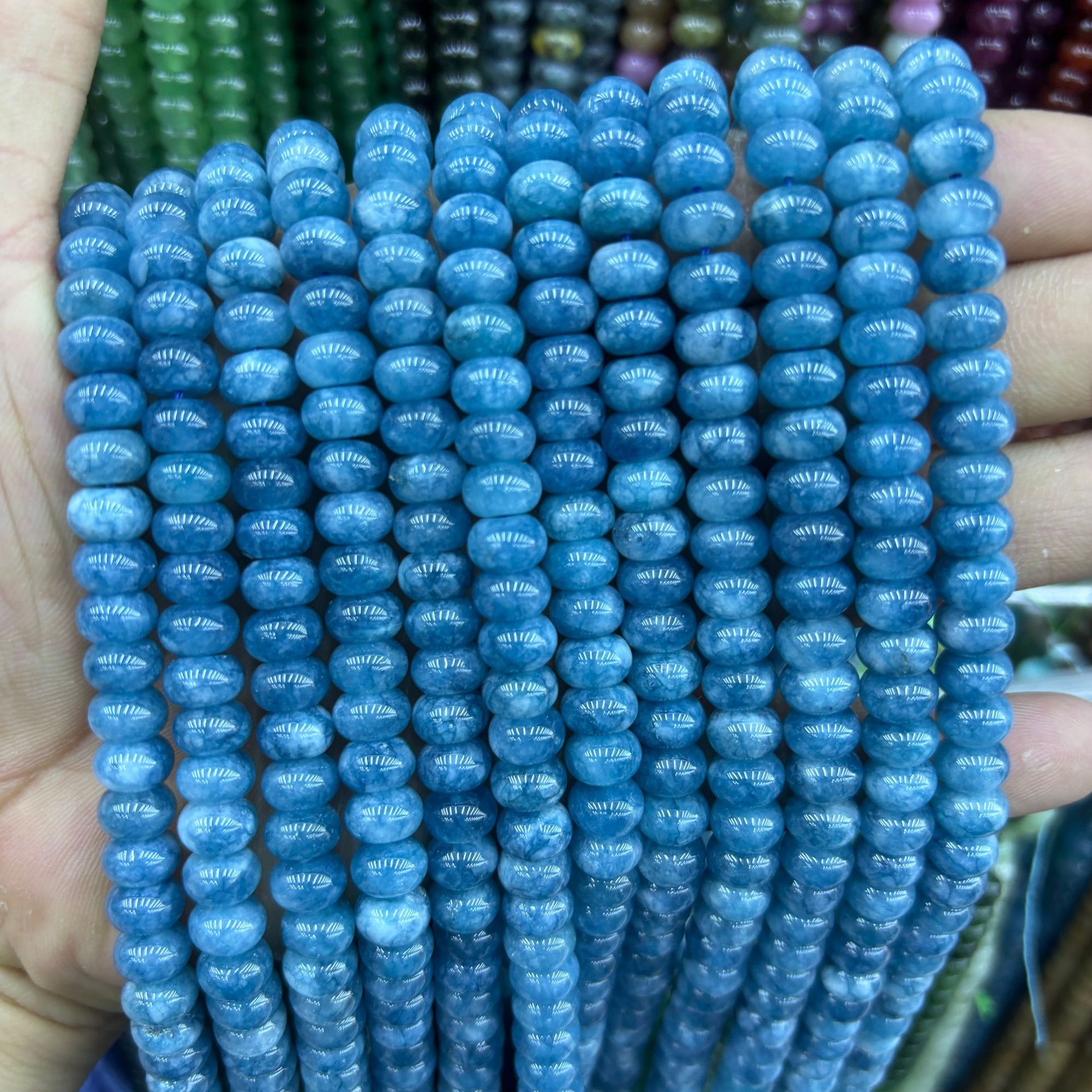 42:synthetic Color abacus beads 10