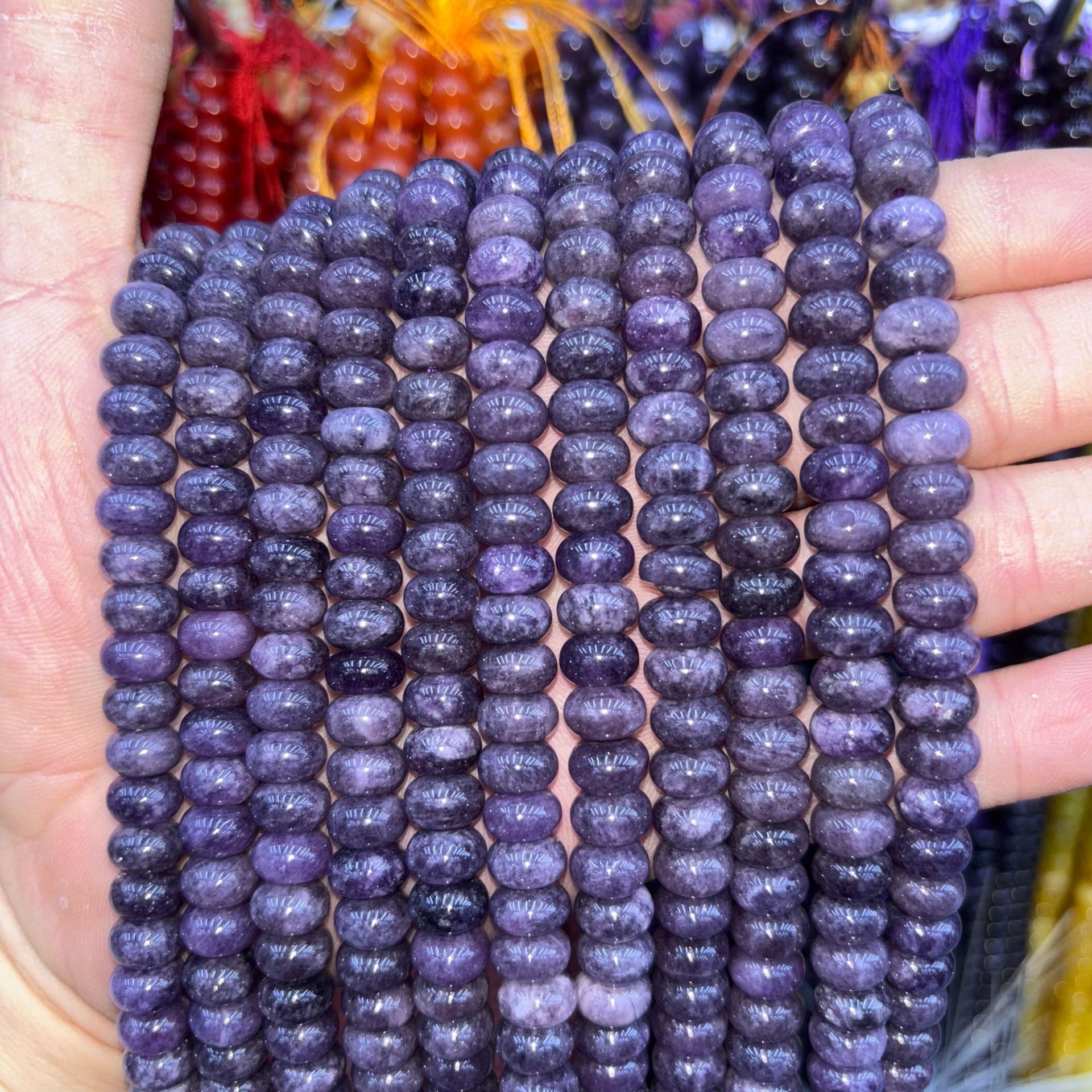 70:synthetic Color abacus beads 39