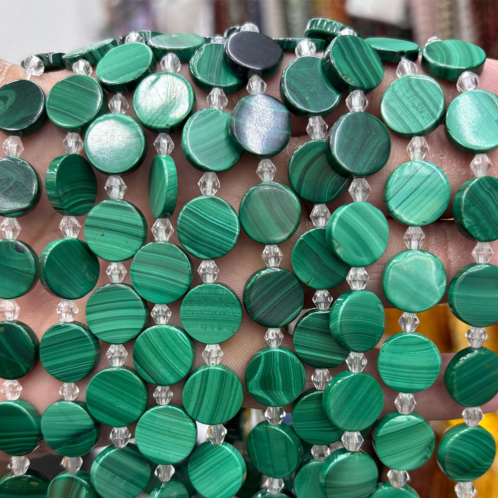 13:22 12x2.5mm malachite discs