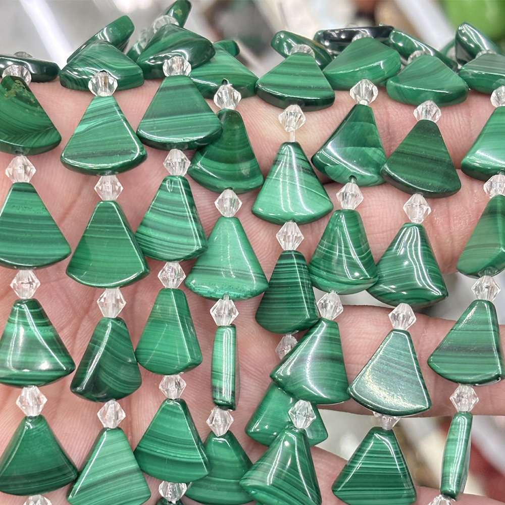 22:15mm [malachite skirt] 19 pieces