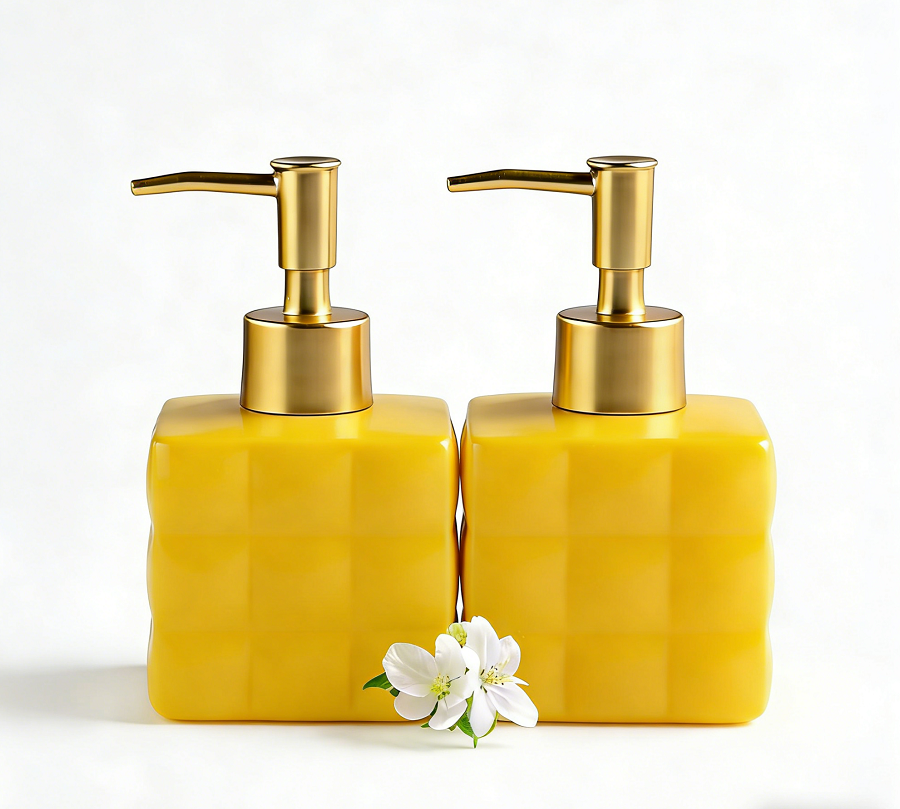 Matte yellow, two